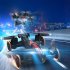 Remote Control Drone Land Air Dual Mode Headless Mode Altitude Hold Mini RC Quadcopter H103 Blue
