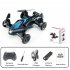Remote Control Drone Land Air Dual Mode Headless Mode Altitude Hold Mini RC Quadcopter H103 Blue