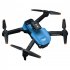 Remote Control Drone Obstacle Avoidance 4k HD Aerial Photography Optical Flow Fixed Height RC Quadcopter Blue C