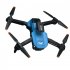 Remote Control Drone Obstacle Avoidance 4k HD Aerial Photography Optical Flow Fixed Height RC Quadcopter Blue C