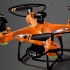 Remote Control Drone Obstacle Avoidance Dual Camera Esc Optical Flow Long Endurance RC Aircraft Orange