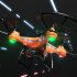 Remote Control Drone Obstacle Avoidance Dual Camera Esc Optical Flow Long Endurance RC Aircraft Orange