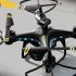 Remote Control Drone Obstacle Avoidance Dual Camera Esc Optical Flow Long Endurance RC Aircraft Black