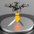 Remote Control Drone Obstacle Avoidance Dual Camera Esc Optical Flow Long Endurance RC Aircraft Black
