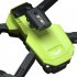 Remote Control Drone Obstacle Avoidance 4k HD Aerial Photography Optical Flow Fixed Height RC Quadcopter Green B