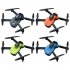 Remote Control Drone Obstacle Avoidance 4k HD Aerial Photography Optical Flow Fixed Height RC Quadcopter Orange C