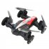 Remote Control Drone Toy Fixed Height One Key Take off Rollover Stunt Quadcopter Toys Red