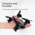 Remote Control Drone Toy Fixed Height One Key Take off Rollover Stunt Quadcopter Toys Red