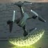 Remote Control Drone with Dual Camera for Beginner 4K Aerial Photography Headless Mode Altitude Hold RC Drone Green