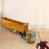 Remote Control Dump Truck With Light Flat Head Container Truck DIY Assembly Engineering Vehicle Model For Boys Girls Birthday Gifts g