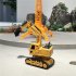 Remote Control Excavator Toy 10 channel Charging Simulation Engineering Vehicle with Music Light for Birthday Gifts