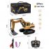 Remote Control Excavator Remote Control Engineering Vehicle Crawler Truck Model Toys For Boys Girls Birthday Xmas Gifts QH2801 1D A