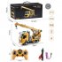 Remote Control Excavator Remote Control Engineering Vehicle Crawler Truck Model Toys For Boys Girls Birthday Xmas Gifts QH2801 3D A