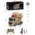 Remote Control Excavator Remote Control Engineering Vehicle Crawler Truck Model Toys For Boys Girls Birthday Xmas Gifts QH2804 2D A