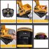 Remote Control Excavator Remote Control Engineering Vehicle Crawler Truck Model Toys For Boys Girls Birthday Xmas Gifts QH2804 2D A