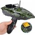 Remote Control Fishing Bait Boat Smart Fixed Speed Cruise1 5kg 500m Dual Night Light Camouflage Green US Plug