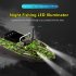 Remote Control Fishing Bait Boat Smart Fixed Speed Cruise1 5kg 500m Dual Night Light Camouflage Green US Plug