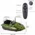 Remote Control Fishing Bait Boat Smart Fixed Speed Cruise 1 5kg 500m Dual Night Light Camouflage Green UK Plug