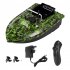 Remote Control Fishing Bait Boat Smart Fixed Speed Cruise 1 5kg 500m Dual Night Light Camouflage Green UK Plug