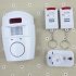 Remote Control Infrared Alarm Anti theft Wireless Alarm Home Use white