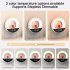 Remote Control LED Night Light 3 Lighting Colors 10 Brightness Level Dimmable Night Light Bathroom Clock Rechargeable And Plug in Multi functional Bedside Lamp 