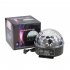 Remote Control Led Magic  Ball  Lamp 512 Flashing Crystal Colorful Rotating Stage Light For Ktv Bars Clubs Home Party Decoration US Plug