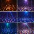 Remote Control Led Magic  Ball  Lamp 512 Flashing Crystal Colorful Rotating Stage Light For Ktv Bars Clubs Home Party Decoration US Plug
