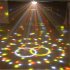 Remote Control Led Magic  Ball  Lamp 512 Flashing Crystal Colorful Rotating Stage Light For Ktv Bars Clubs Home Party Decoration US Plug