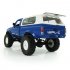 Remote Control Military Truck 4 Wheel Drive Off Road RC Car Model Remote Control Climbing Car Gift Toy Blue car box package