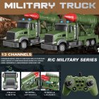 RC Missile Launching Vehicle Simulation Outdoor Off-road Vehicle Model Toy