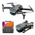 Remote Control Quadcopter 3 Way Obstacle Avoidance Optical Flow Fixed Height Aerial Photography Stunt Drone Grey