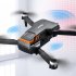 Remote Control Quadcopter 3 Way Obstacle Avoidance Optical Flow Fixed Height Aerial Photography Stunt Drone Grey