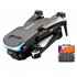 Remote Control Quadcopter 3 Way Obstacle Avoidance Optical Flow Fixed Height Aerial Photography Stunt Drone Grey