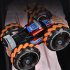 Remote Control Rotating Alloy Car Gesture Induction Off road Vehicle Cv a600 2 Orange Dual RC