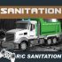 Remote Control Sanitation Truck 11 channel Electric Engineering Vehicle With Music Light For Boys Girls Birthday Gifts QH9003 2