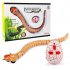 Remote Control Snake Realistic Robot Snake Toy With Infrared Receiver Rc Animal Prank Toy For Children Gifts Yellow