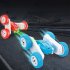 Remote Control Stunt Car Rechargeable 360 degree Rollover Racing Off road Vehicle Toys for Children Gifts Blue