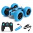 Remote Control Stunt Car Four Wheel Drive Double Side Crawling Deformation Rollover Car Children Charging Toy green