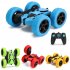 Remote Control Stunt Car Four Wheel Drive Double Side Crawling Deformation Rollover Car Children Charging Toy yellow