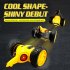 Remote Control Stunt Car Toy 3699 SY1 Dual Lighting System Roll Over Stunt Car yellow