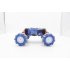 Remote Control Stunt Car Gesture Induction Twisting Off Road Vehicle Light Music Drift Dancing Side Driving RC Toy Gift for Kids blue