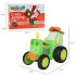 Remote Control Stunt Car With Music Lights Rechargeable Swing Dancing Remote Control Train Toys For Boys Girls yellow