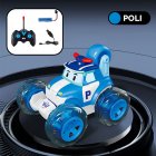 Remote Control Stunt Car With LED Lights 360 Degree Rotation Flipping Rechargeable Rc Car Model Toys For Boy Girls Birthday Gifts Blue 1 battery