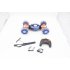 Remote Control Stunt Car Gesture Induction Twisting Off Road Vehicle Light Music Drift Dancing Side Driving RC Toy Gift for Kids blue