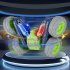 Remote Control Stunt Car Double Sided 360   Rotating Tumbling Twisting Car With Light Music 2 4G Rechargeable RC Car For Boys Gifts green
