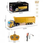 Remote Control Trailer Simulation Double Layer Transport Truck Model Toys For Boys Girls Birthday Gifts QH200-2D