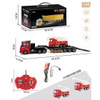 Remote Control Trailer Simulation Double Layer Transport Truck Model Toys For Boys Girls Birthday Gifts QH200-14D