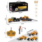 Remote Control Trailer Simulation Double Layer Transport Truck Model Toys For Boys Girls Birthday Gifts QH200-11D
