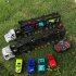 Remote Control Trailer Simulation Double Layer Transport Truck Model Toys For Boys Girls Birthday Gifts QH200 18D