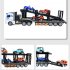 Remote Control Trailer Simulation Double Layer Transport Truck Model Toys For Boys Girls Birthday Gifts QH200 18D